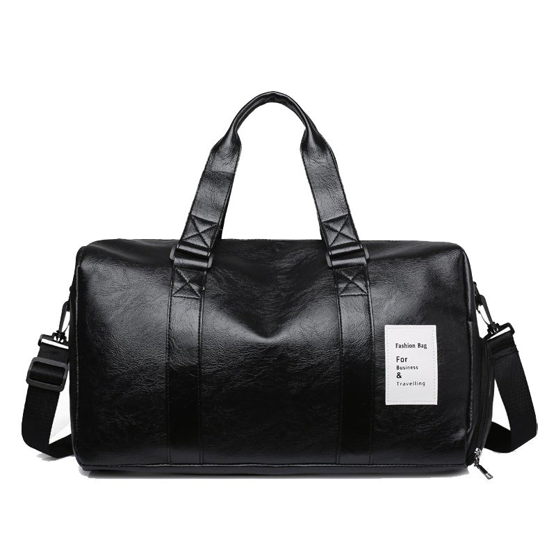Sporty travel bag with separate shoe compartment and water-repellent material Kalsten