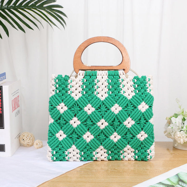 Hand-knotted Macrame Bag Kalsten