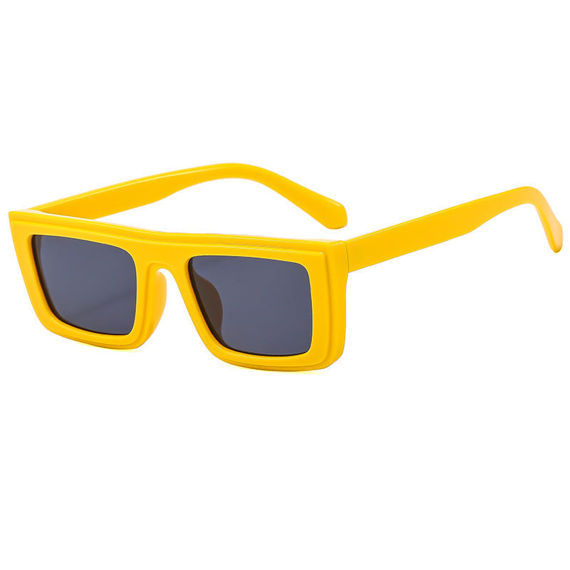 Women's fashionable square sunglasses with wide frame and polarized lenses Kalsten