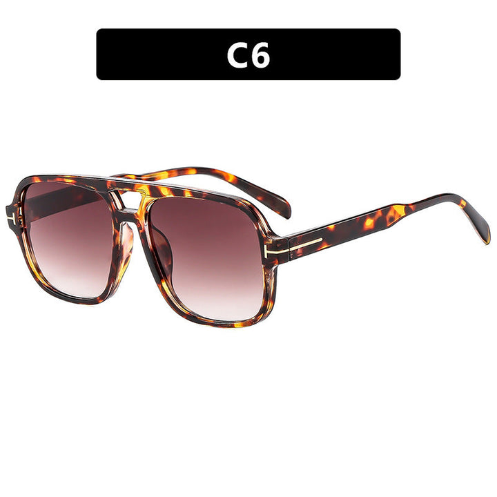 Ladies square designer glasses with delicate frame and modern plastic material Kalsten