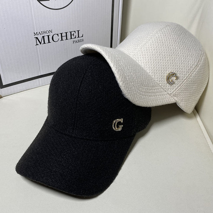 Women's Elegant Wool Blend Baseball Cap Kalsten