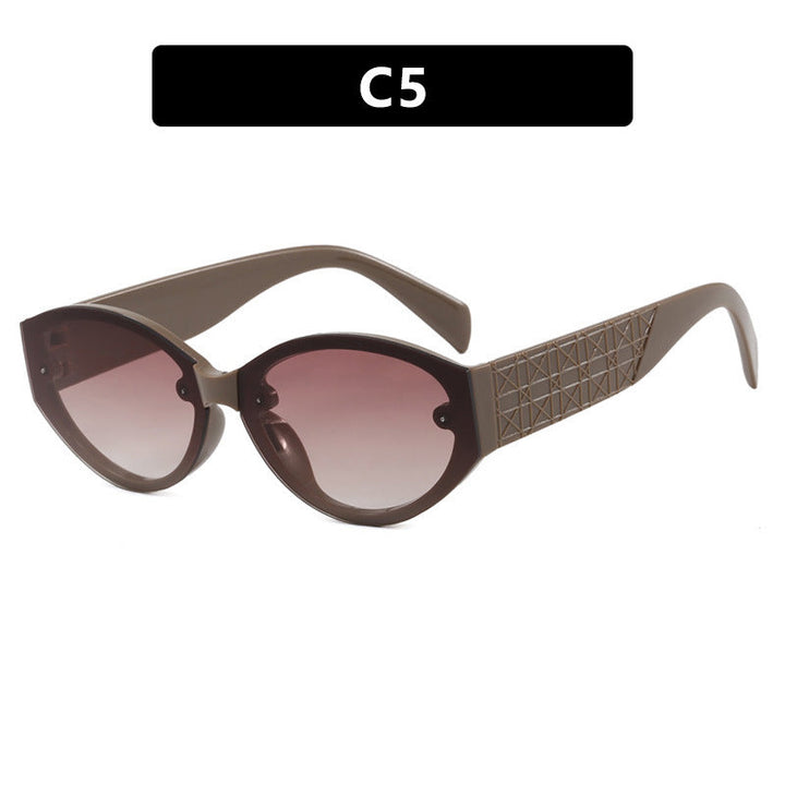 Ladies extravagant Cat-Eye sunglasses with textured frame Kalsten