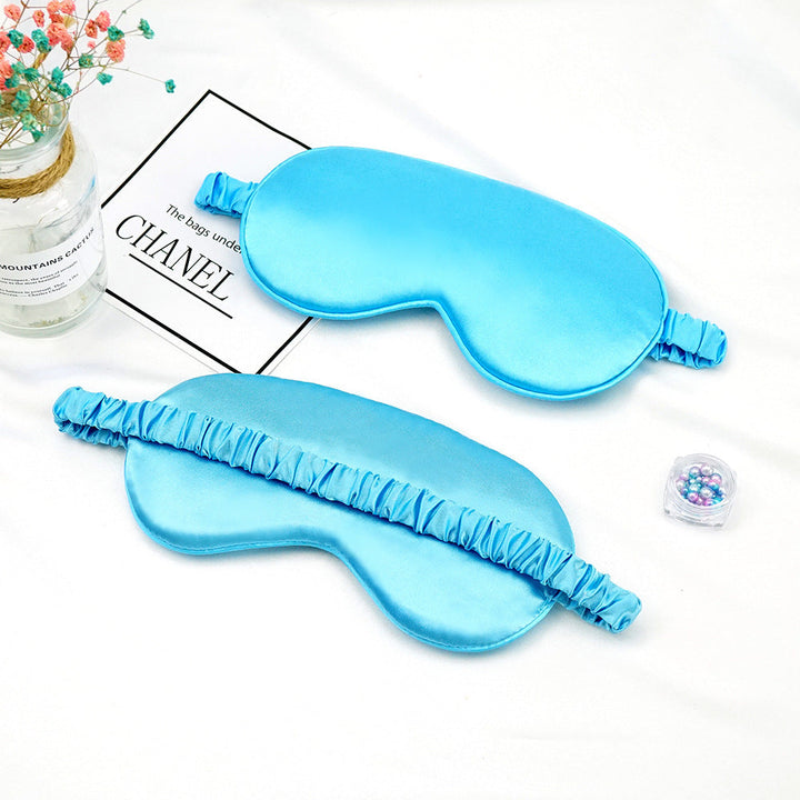Unisex nan luxurious satin sleep mask with adjustable elastic band and soft padding Kalsten