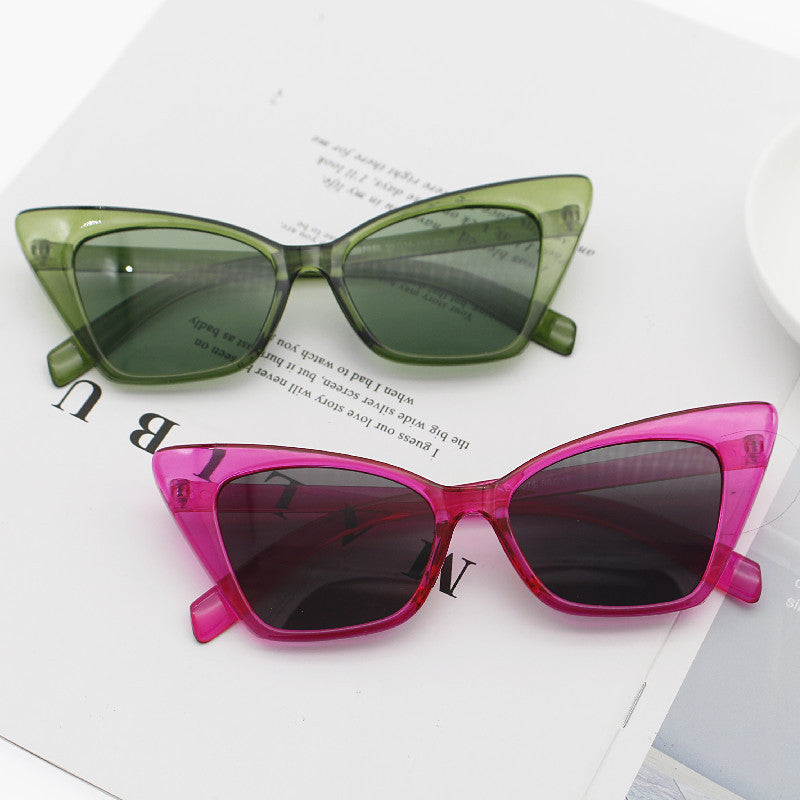 Women's Fashion Cat-Eye Sunglasses with High-Quality Frame Structure Kalsten