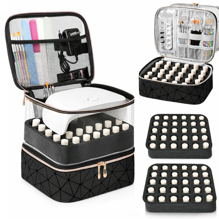 Cosmetic organizer with intelligent compartment system Kalsten