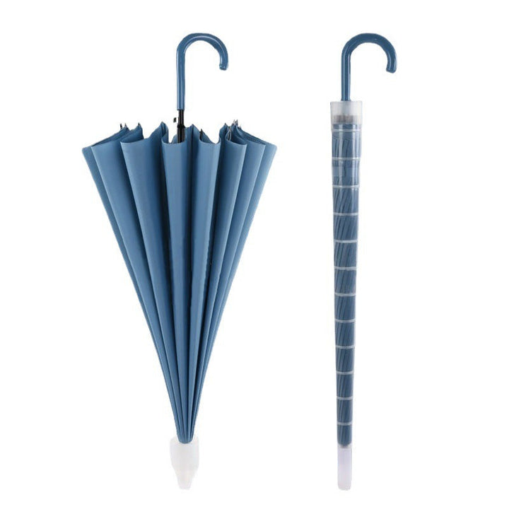 Ladies elegant automatic folding umbrella with non-slip handle Kalsten