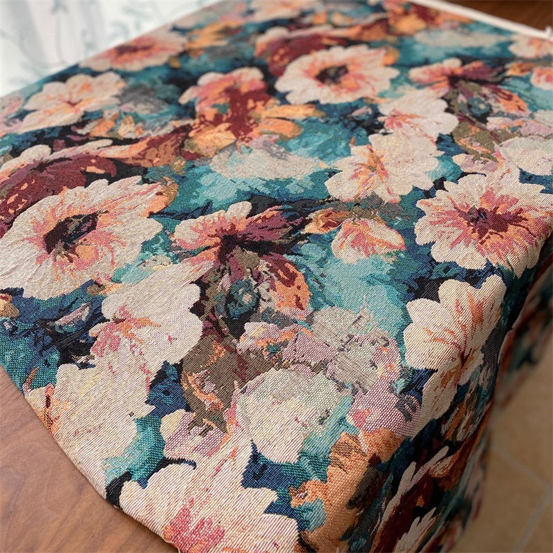 Birds and Leaves Decorative Table Runner