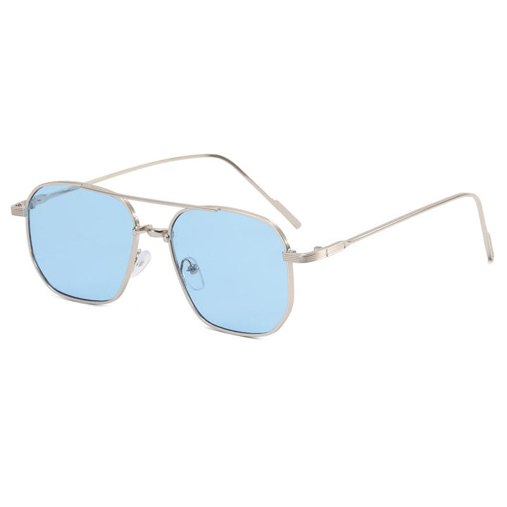 Women's fashionable geometric glasses with elegant metal frame Kalsten