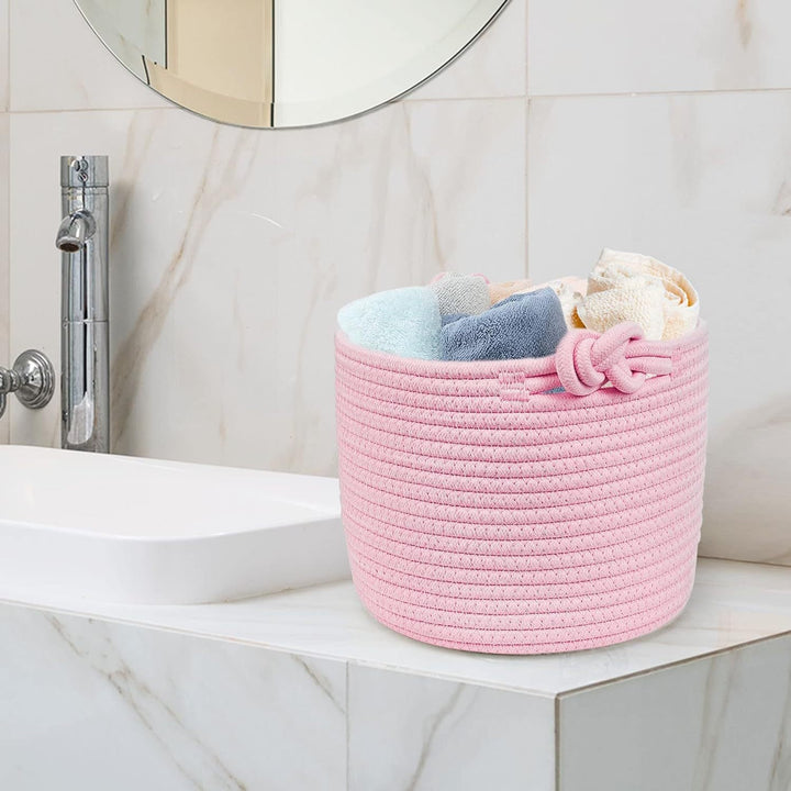Women’s storage basket with decorative knot design Kalsten
