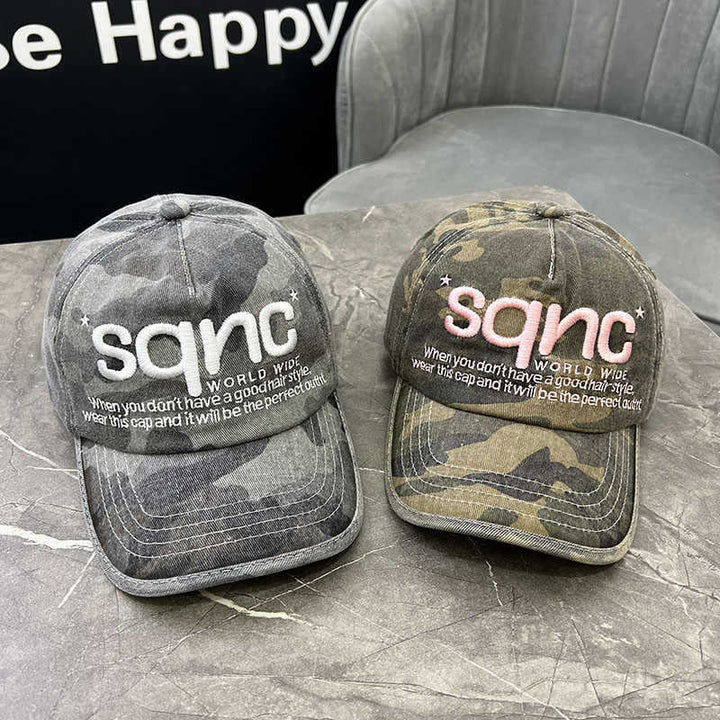 Unisex Camouflage Embroidered Baseball Hat Kalsten