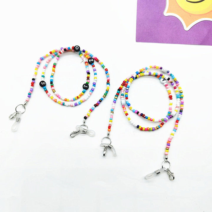 Colorful bead glasses chain Kalsten