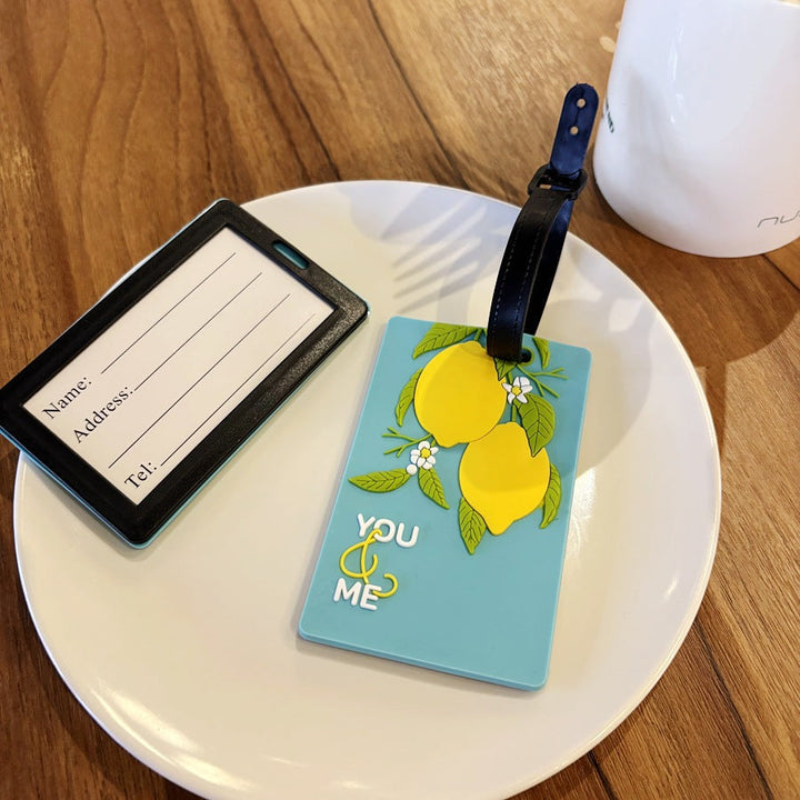 Fun Fruit-Themed Luggage Tag Kalsten