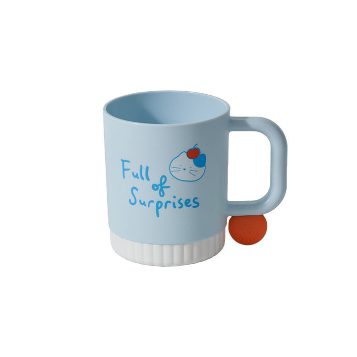 Funny ceramic mug with cheerful character design Kalsten
