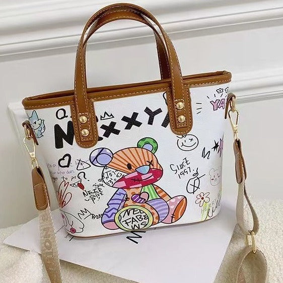 Creative Handbag in Colorful Art Style Kalsten