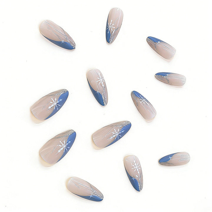 Artistic Floral Design Press-On Nails Kalsten