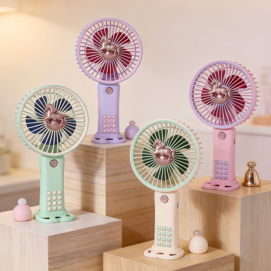 Women's Portable Mini Fan with Animal Design Kalsten
