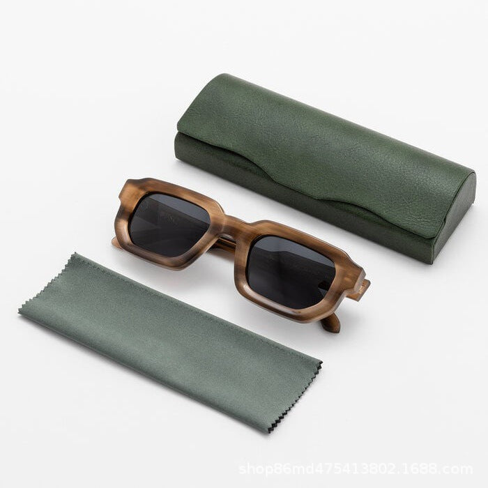 Women's sunglasses in modern geometric design by Kalsten