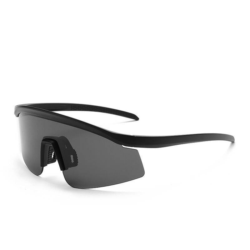 Unisex nan sporty wraparound sunglasses with polarized lenses and non-slip nose pad Kalsten