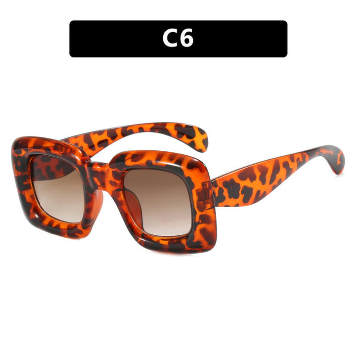 Women stylish square sunglasses with wide frame Kalsten