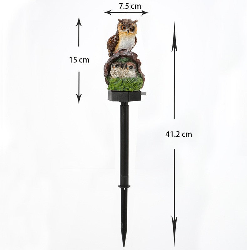 Realistic Solar Bird Garden Stake With Motion Sensor And Weatherproof Design Kalsten