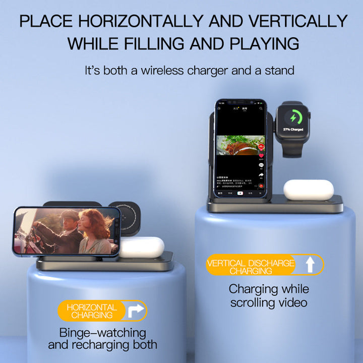 Unisex Wireless Charger with Multiple Connections from Kalsten