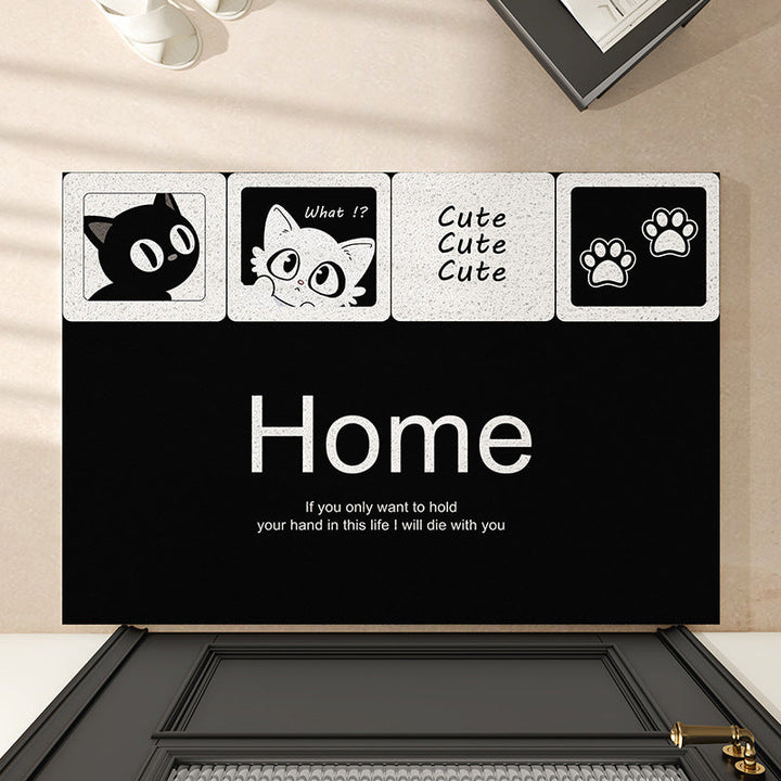 Cartoon-Themed Decorative Door Mat