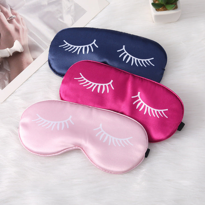 Women's nano silk eye mask with soft padded interior lining and elastic headband Kalsten
