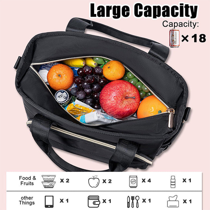 Elegant and Spacious Shoulder Bag with Woven Design Kalsten