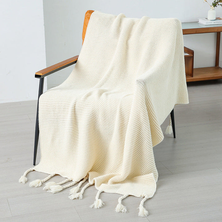Women's high-quality knitted blanket Kalsten