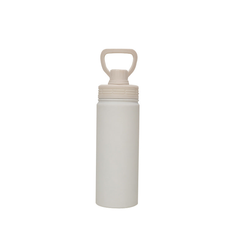 Unisex Practical Insulated Drinking Bottle with Carry Handle Kalsten