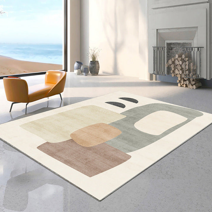 Elegant Floral Pattern Area Rug Kalsten