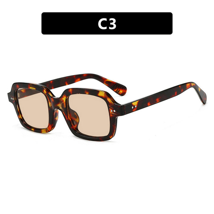 Ladies modern square sunglasses with wide frame and elegant design Kalsten