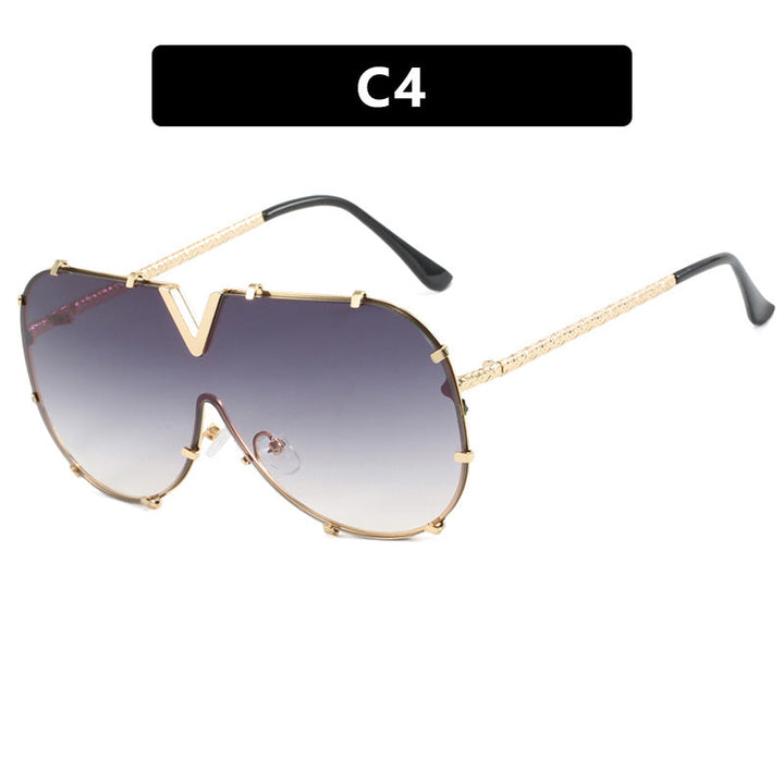 Women oversized goggles in futuristic design Kalsten