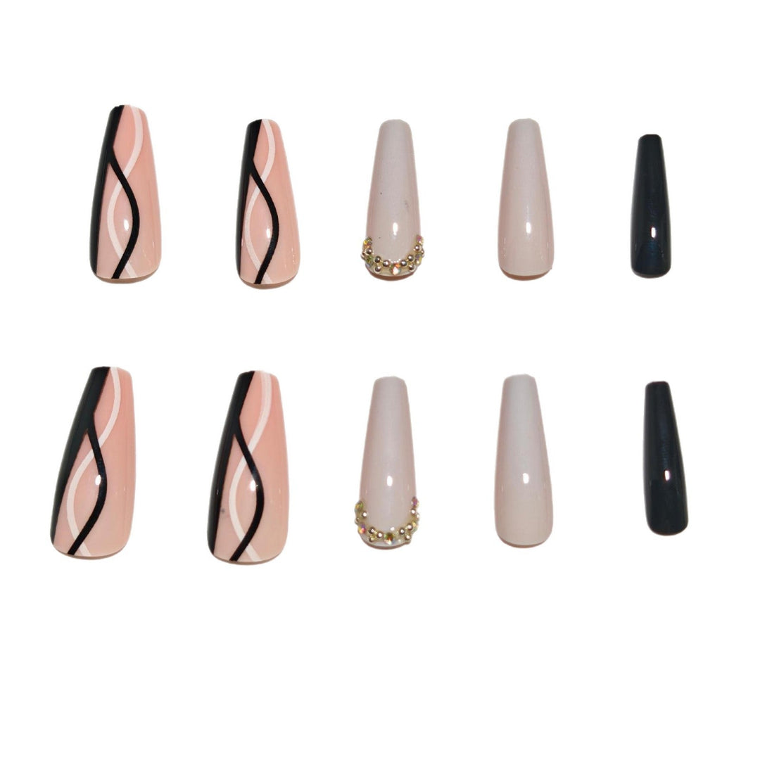 Elegant Stiletto Nail Art Extensions Kalsten