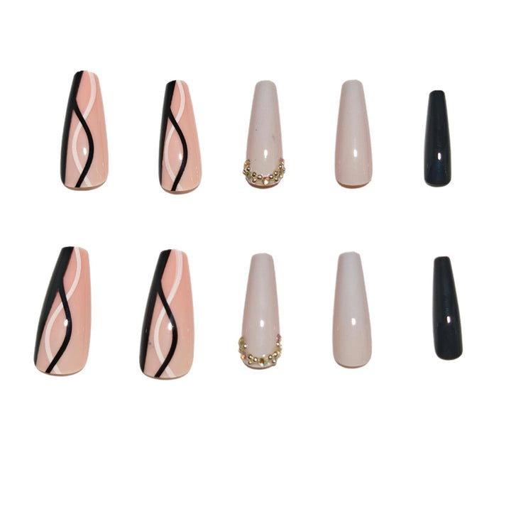 Elegant Stiletto Nail Art Extensions Kalsten