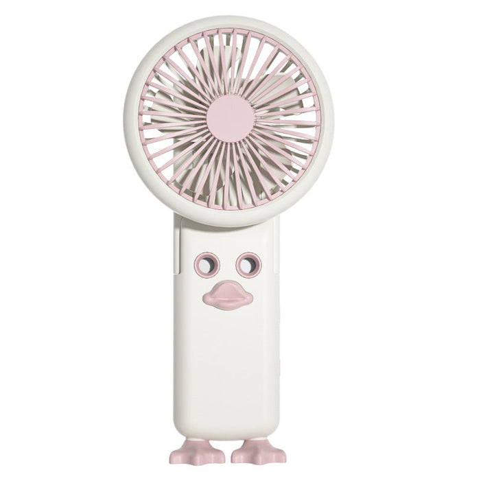 Adorable Duck-Shaped Handheld Fan Kalsten
