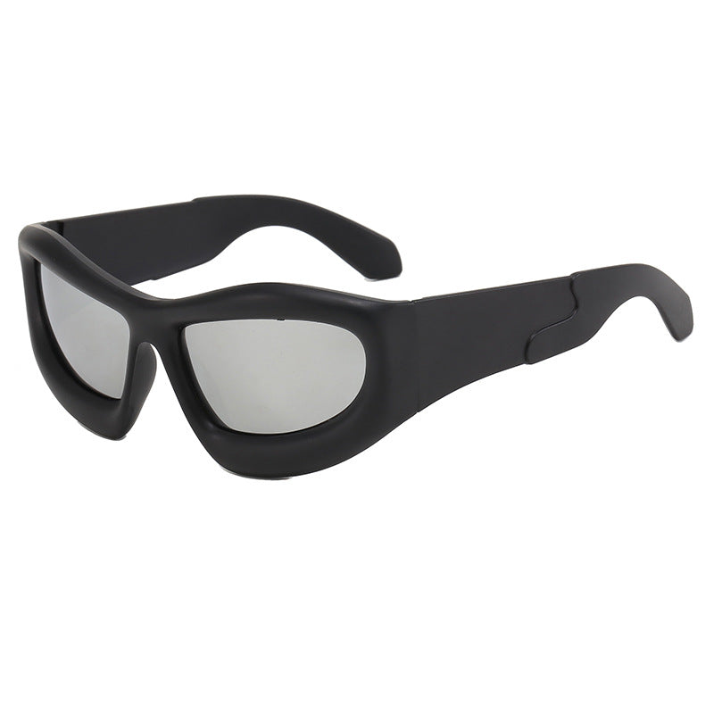 Women's Sporty Sunglasses with Robust, Geometric Frame Design Kalsten