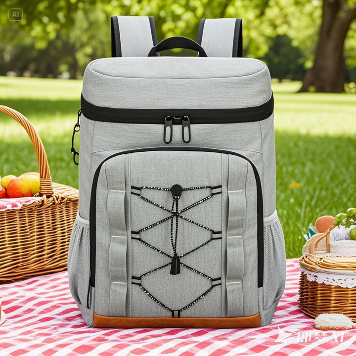 Unisex Insulated Cooler Backpack with Multifunctional Compartments Kalsten