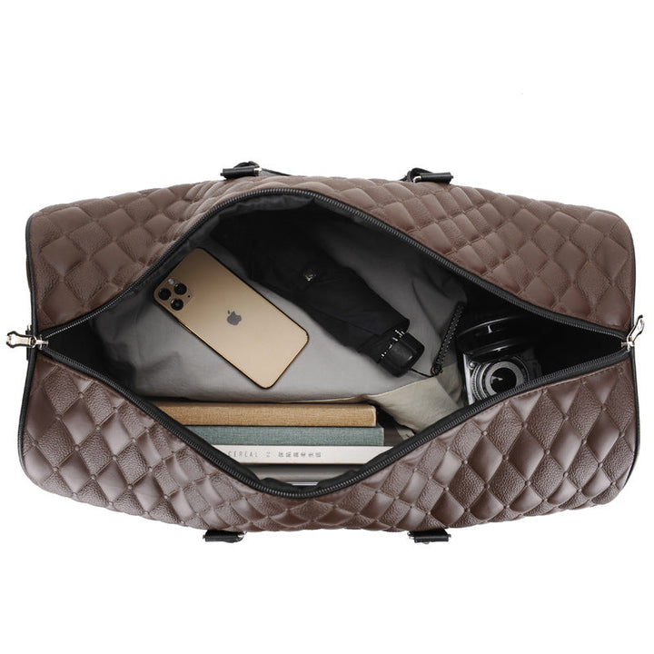 Stylish and Spacious Travel Bag Made of High-Quality Artificial Leather Kalsten