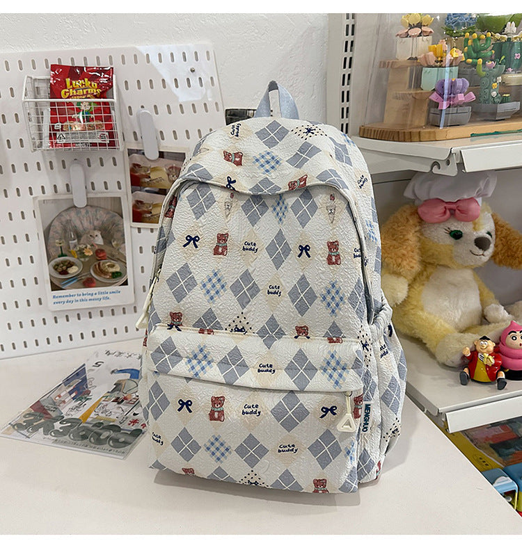 Cute Animal-Themed Mini School Backpack
