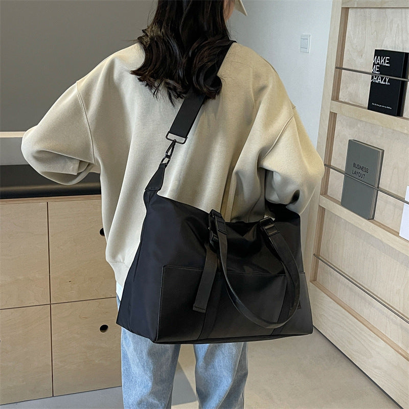 Fashion-Forward Structured Travel Duffle Bag Kalsten