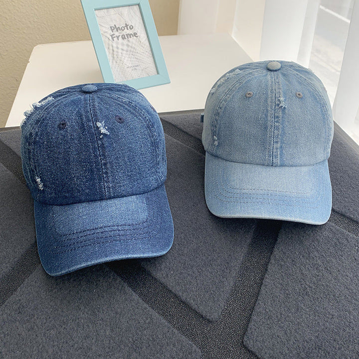 Women's Distressed Denim Baseball Cap Kalsten 1784084168