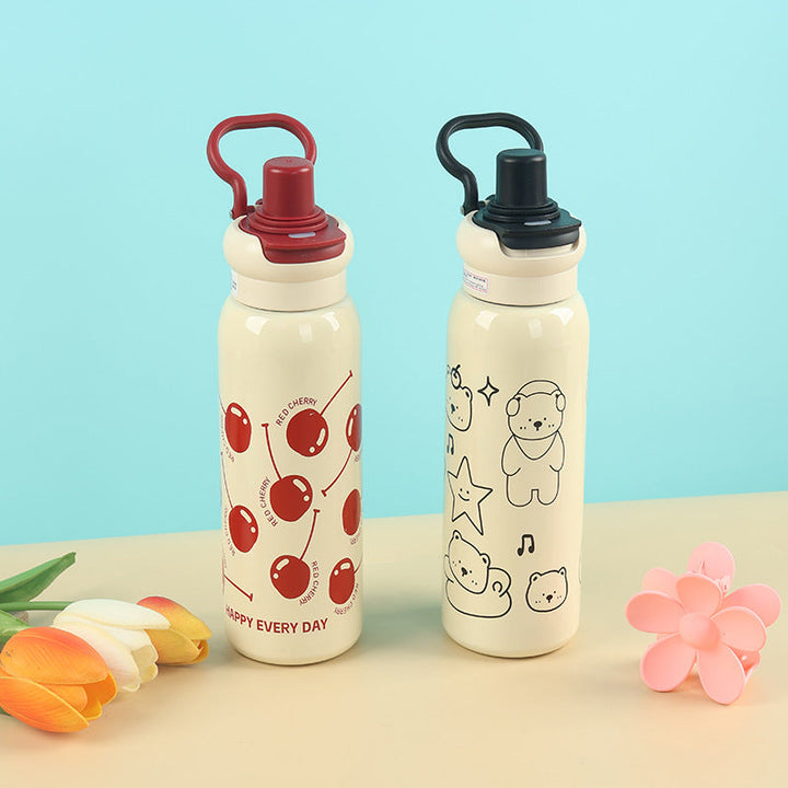 Women's Child-Friendly Stainless Steel Water Bottle Kalsten
