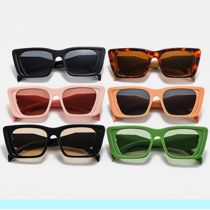 Women's oversized designer sunglasses with futuristic frame Kalsten