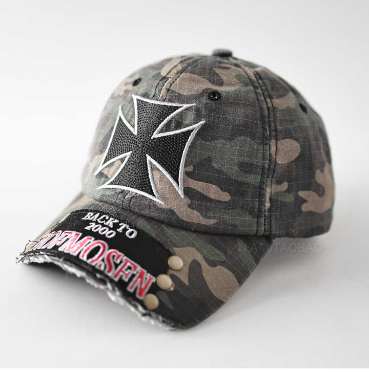 Men's Distressed Vintage Graphic Cap Kalsten