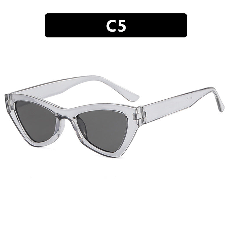 Women's fashion Cat-Eye sunglasses with transparent frame Kalsten