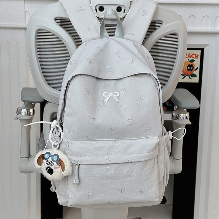 Cute Soft Fabric Mini School Backpack