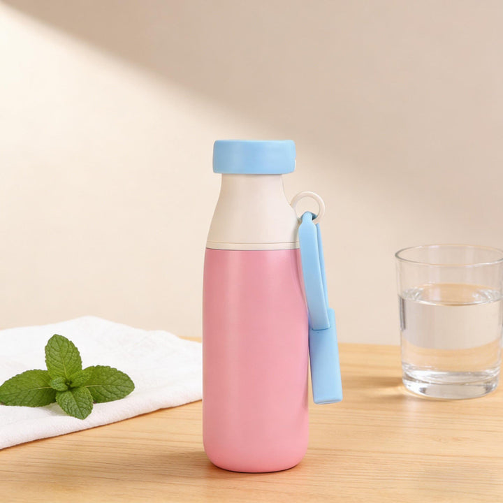 Ladies Insulated Sports Water Bottle with practical carrying strap Kalsten