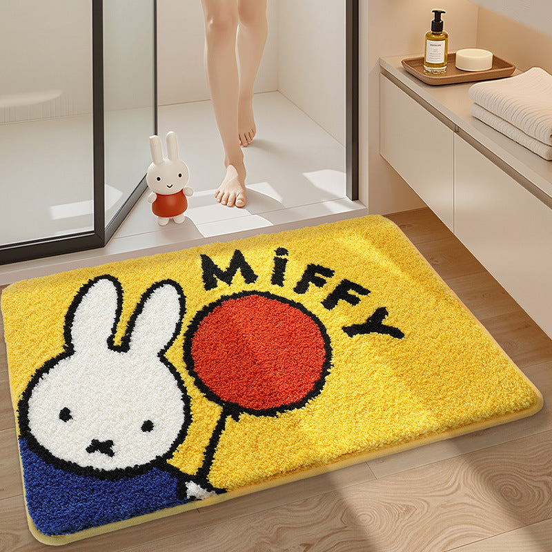 Cute Cartoon Bunny Bath Mat Kalsten