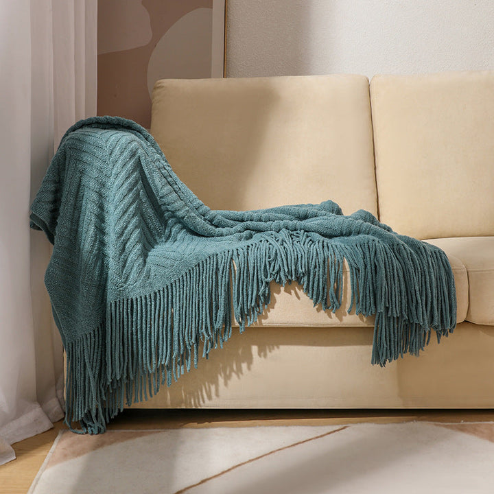 Ladies cozy throw blanket Kalsten